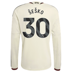 Maillot Third Manchester United adidas 2026-27 - Manches Longues avec flocage Šeško 30, vue 4
