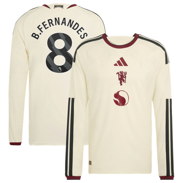 Maillot Third Authentic Manchester United adidas 2026-27 - Manches Longues avec flocage B.Fernandes 8