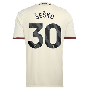 Maillot Third Manchester United adidas 2026-27 avec flocage Šeško 30, vue 4