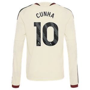 Maillot Third Manchester United adidas 2026-27 - Manches Longues - Enfant avec flocage Cunha 10, vue 4