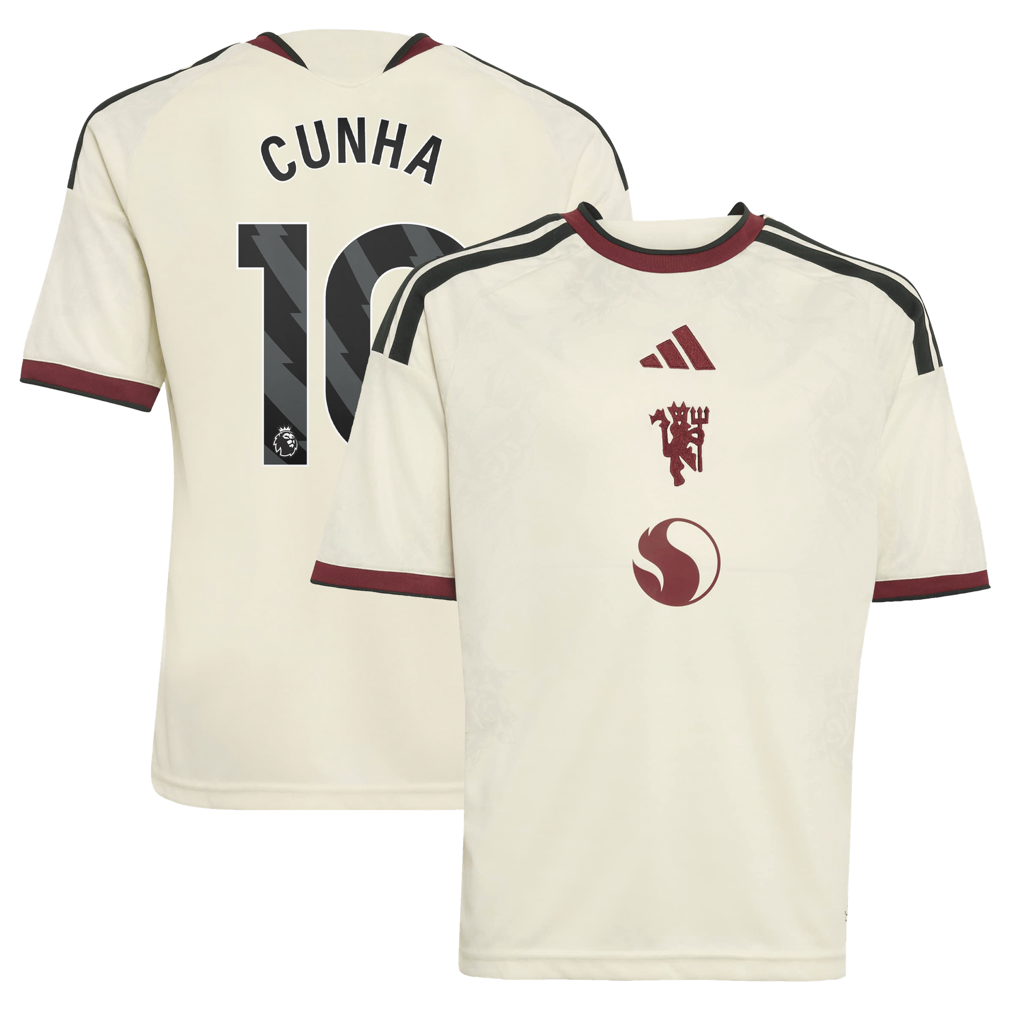 Maillot Third Manchester United adidas 2026-27 - Enfant avec flocage Cunha 10