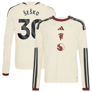 Maillot Third Manchester United adidas 2026-27 - Manches Longues - Enfant avec flocage Šeško 30, vue 2
