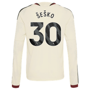 Maillot Third Manchester United adidas 2026-27 - Manches Longues - Enfant avec flocage Šeško 30, vue 4