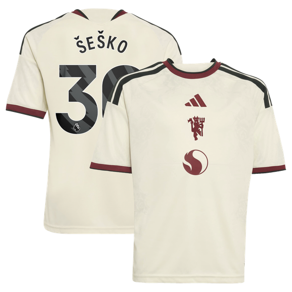 Maillot Third Manchester United adidas 2026-27 - Enfant avec flocage Šeško 30