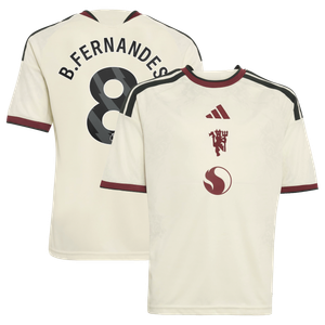 Maillot Third Manchester United adidas 2026-27 - Enfant avec flocage B.Fernandes 8, vue 2