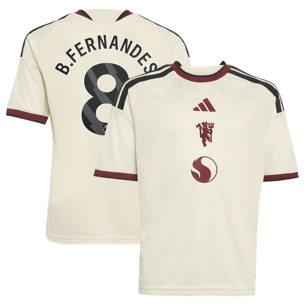 Maillot Third Manchester United adidas 2026-27 - Enfant avec flocage B.Fernandes 8
