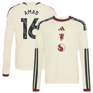 Maillot Third Manchester United adidas 2026-27 - Manches Longues - Enfant avec flocage Amad 16, vue 1