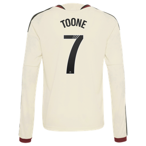 Maillot Third Manchester United adidas WSL 2026-27 - Manches Longues - Enfant avec flocage Toone 7, vue 4