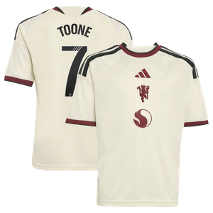 Maillot Third Manchester United adidas WSL 2026-27 - Enfant avec flocage Toone 7, vue 2