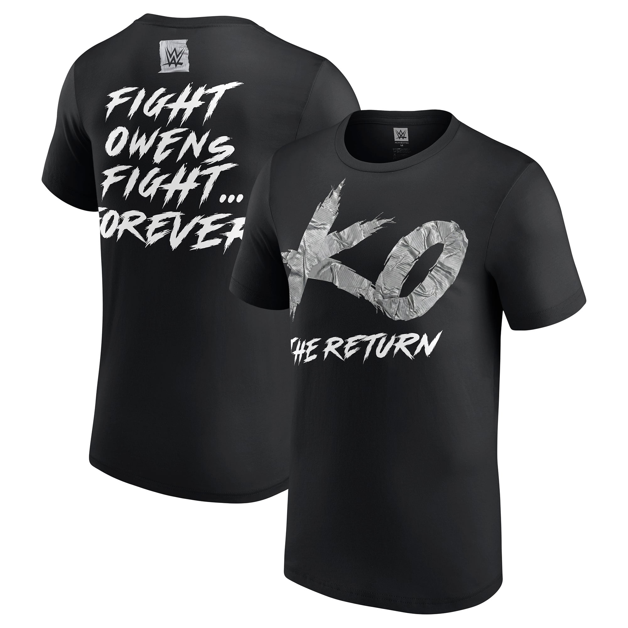 Men's Black Kevin Owens KO The Return T-Shirt