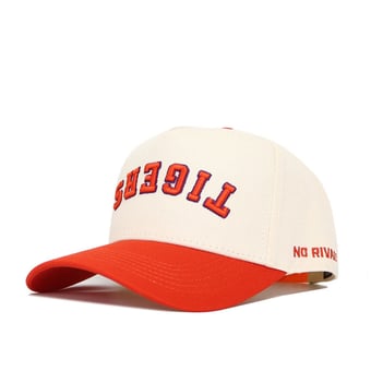 Unisex No Rivals Natural/Orange Clemson Tigers Upside Down Classic Colors Adjustable Hat
