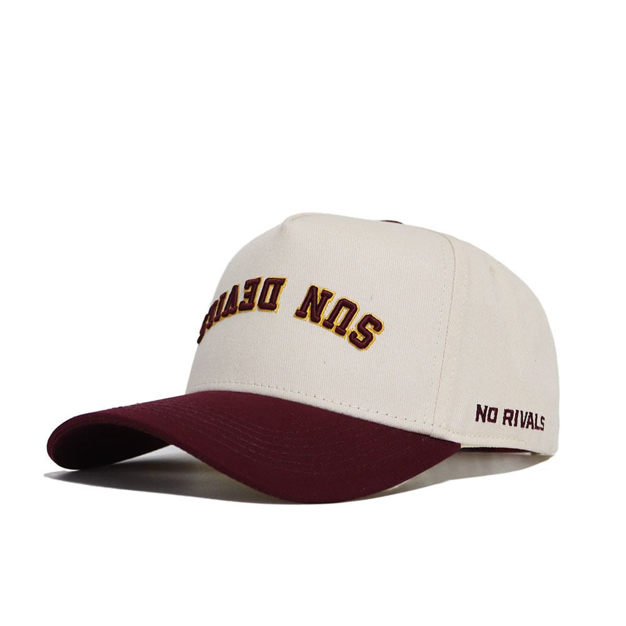 Unisex No Rivals Natural/Maroon Arizona State Sun Devils Upside Down Classic Colors Adjustable Hat