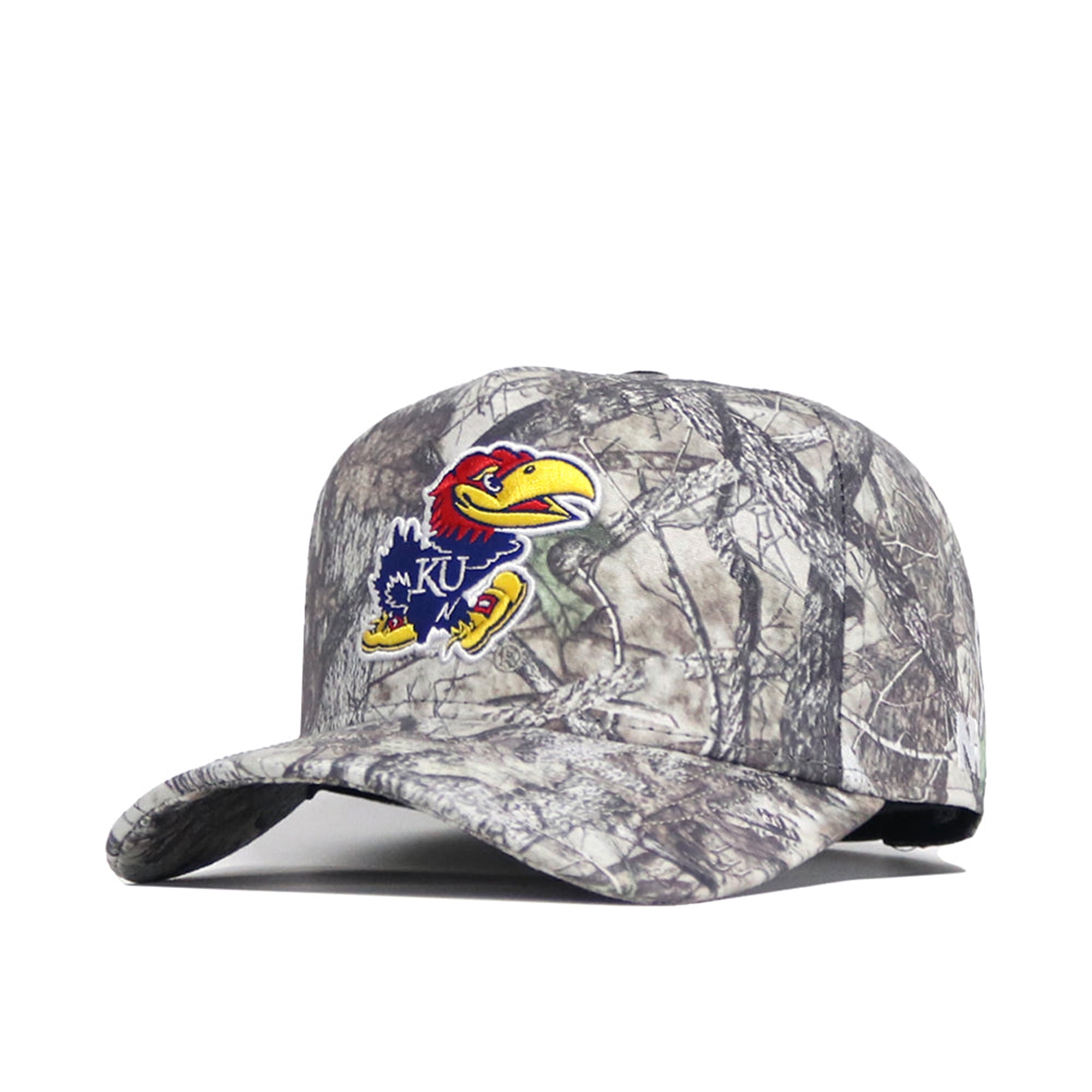 Unisex No Rivals Camo Kansas Jayhawks Outland Adjustable Hat