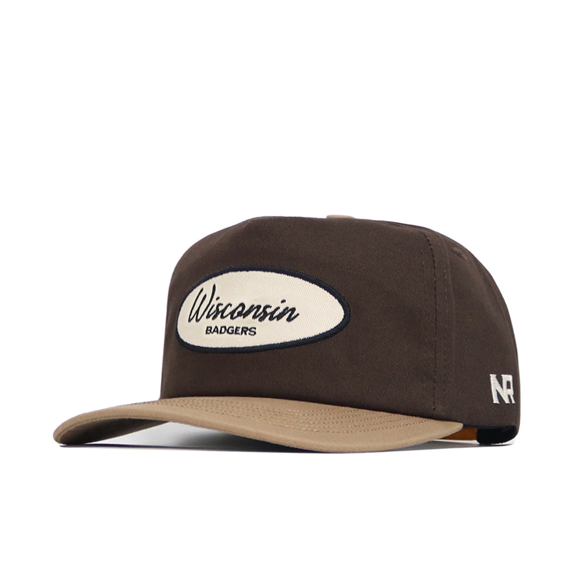 Unisex No Rivals Brown Wisconsin Badgers Neutral Patch Adjustable Hat