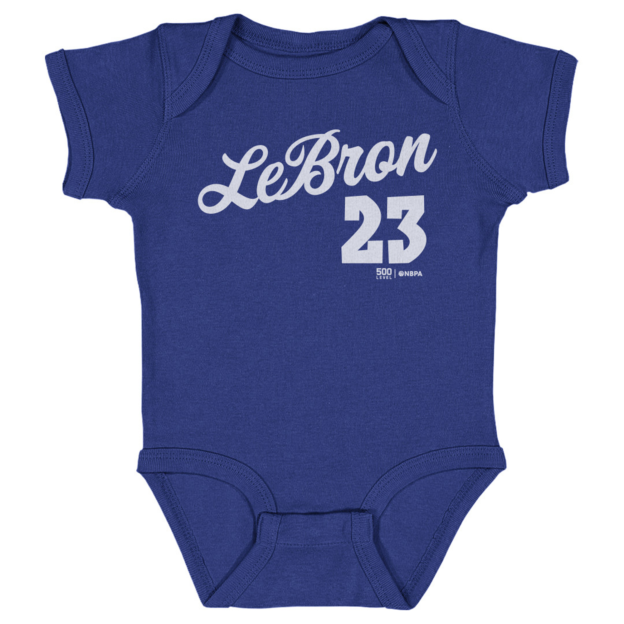 Infant 500 Level LeBron James Royal Script Bodysuit