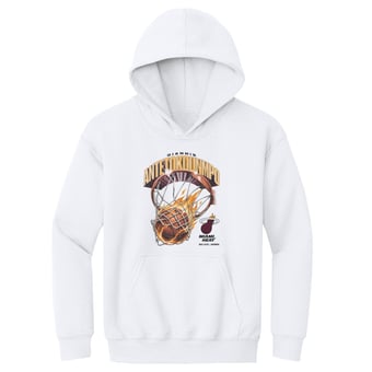 Youth 500 Level Giannis Antetokounmpo White Miami Heat On Fire Hoodie