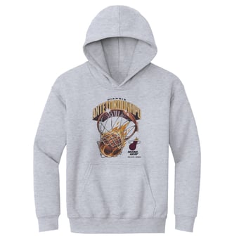 Youth 500 Level Giannis Antetokounmpo Gray Miami Heat On Fire Hoodie