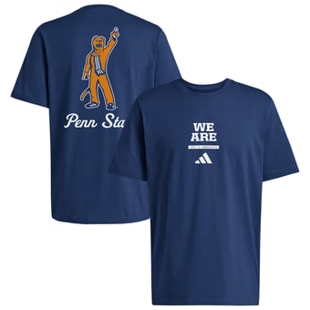 Men's adidas  Navy Penn State Nittany Lions Mascot Fresh T-Shirt