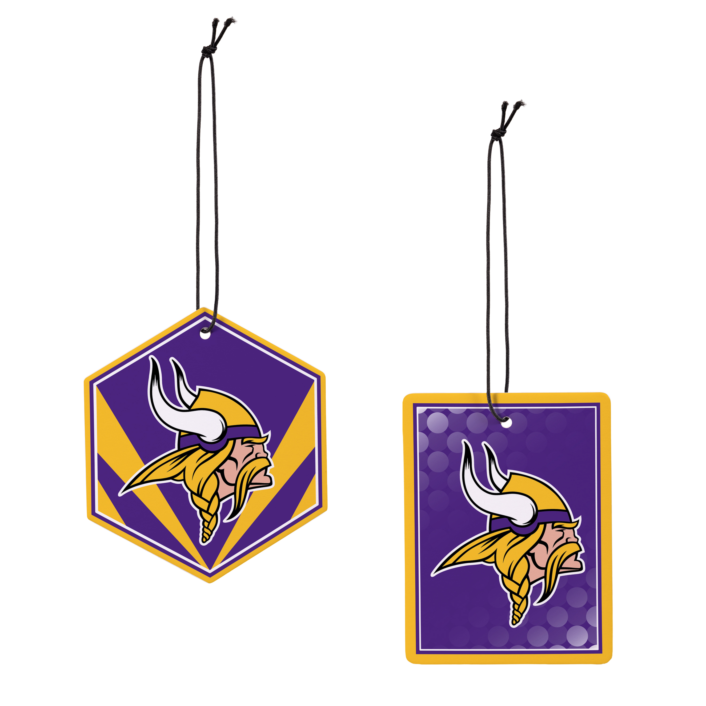 Minnesota Vikings Hanging Air Fresheners, Set of 4