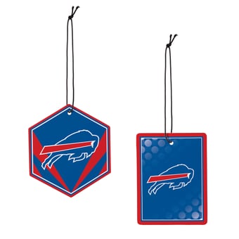 Buffalo Bills Hanging Air Fresheners, Set of 4
