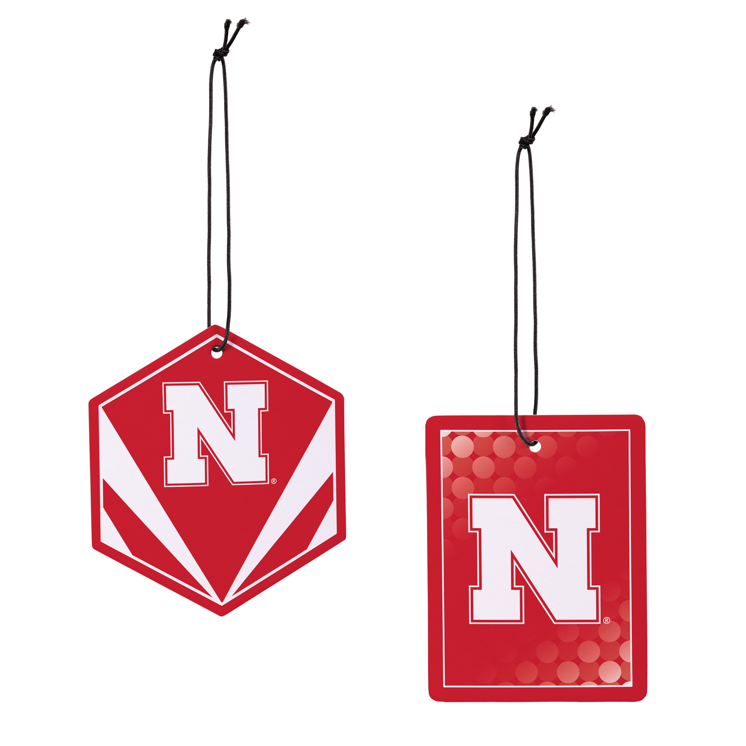 Nebraska Huskers Hanging Air Fresheners, Set of 4