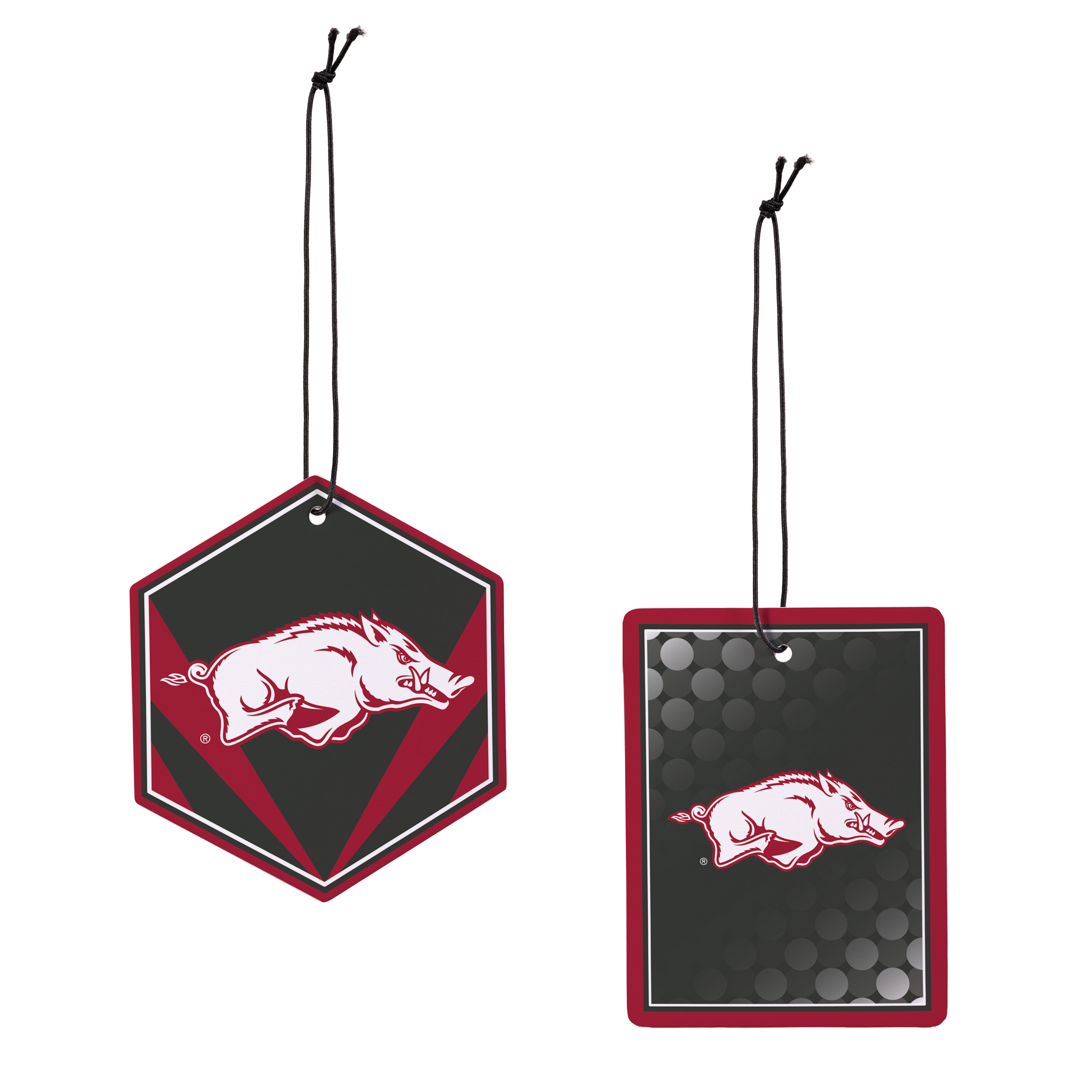 Arkansas Razorbacks Hanging Air Fresheners, Set of 4