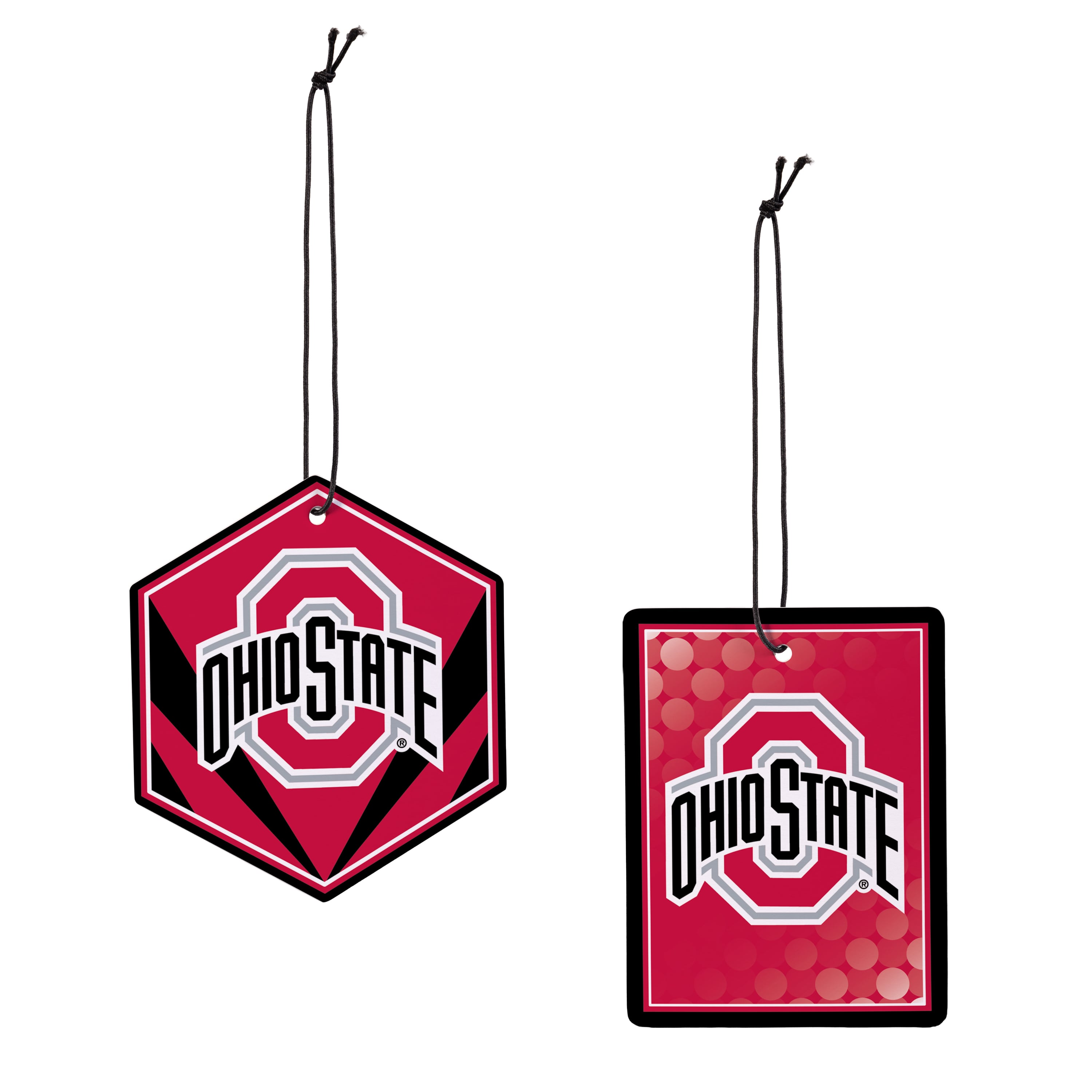Ohio State Buckeyes Hanging Air Fresheners, Set of 4