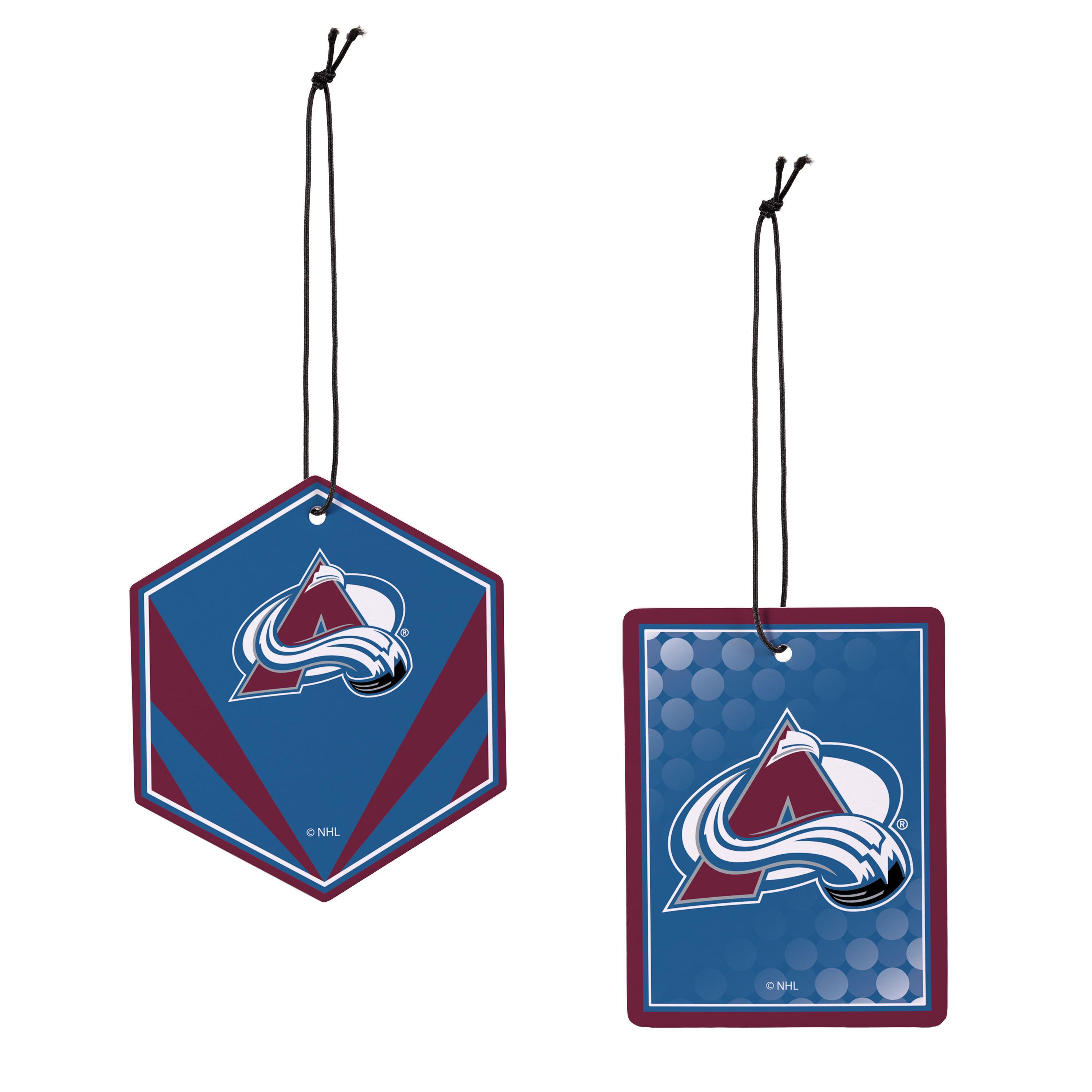 Colorado Avalanche Hanging Air Fresheners, Set of 4