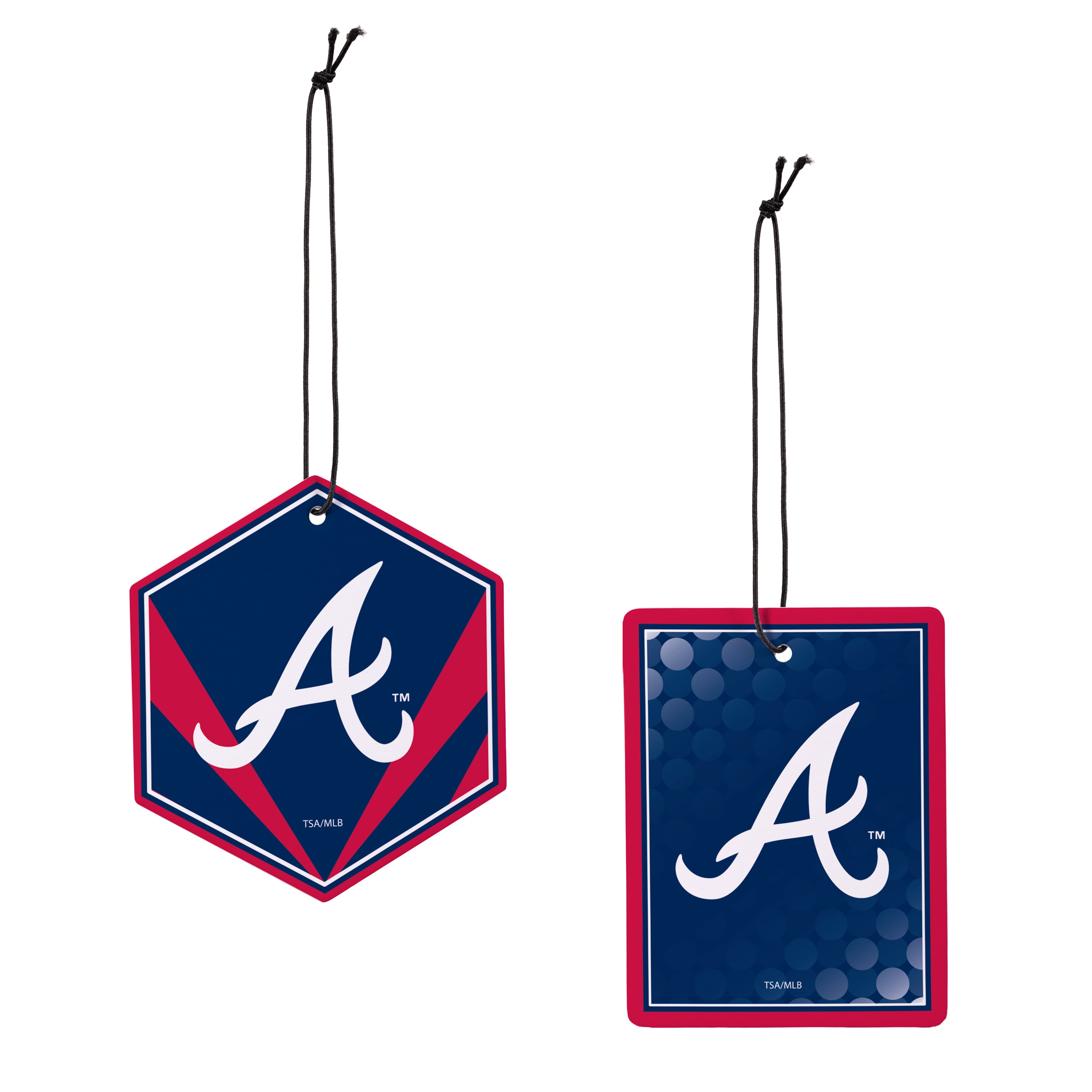 Atlanta Braves Hanging Air Fresheners, Set of 4