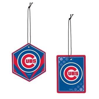 Chicago Cubs Hanging Air Fresheners, Set of 4