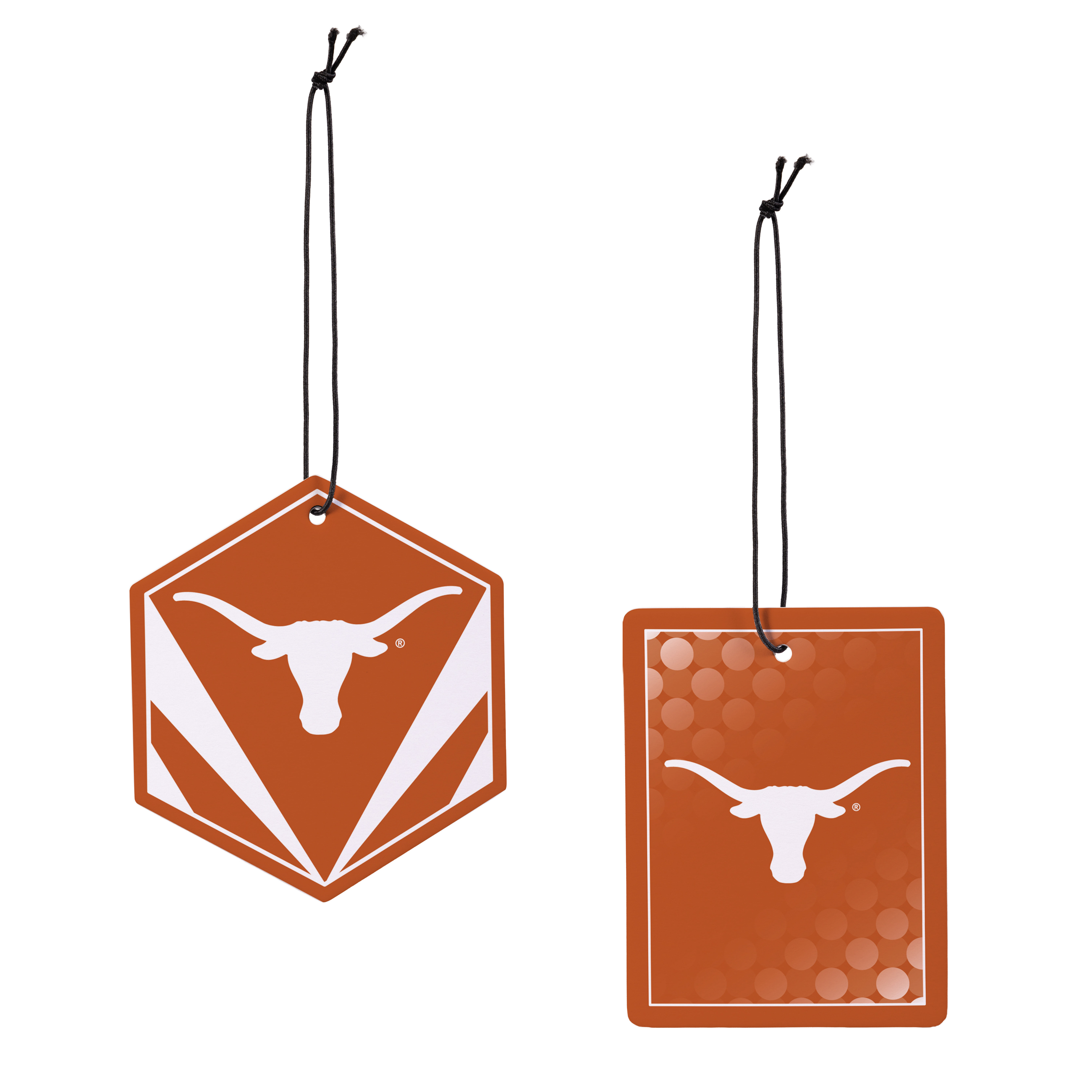 Texas Longhorns Hanging Air Fresheners, Set of 4