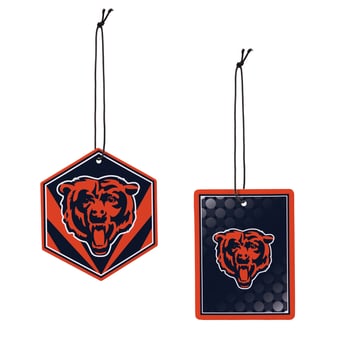 Chicago Bears Hanging Air Fresheners, Set of 4