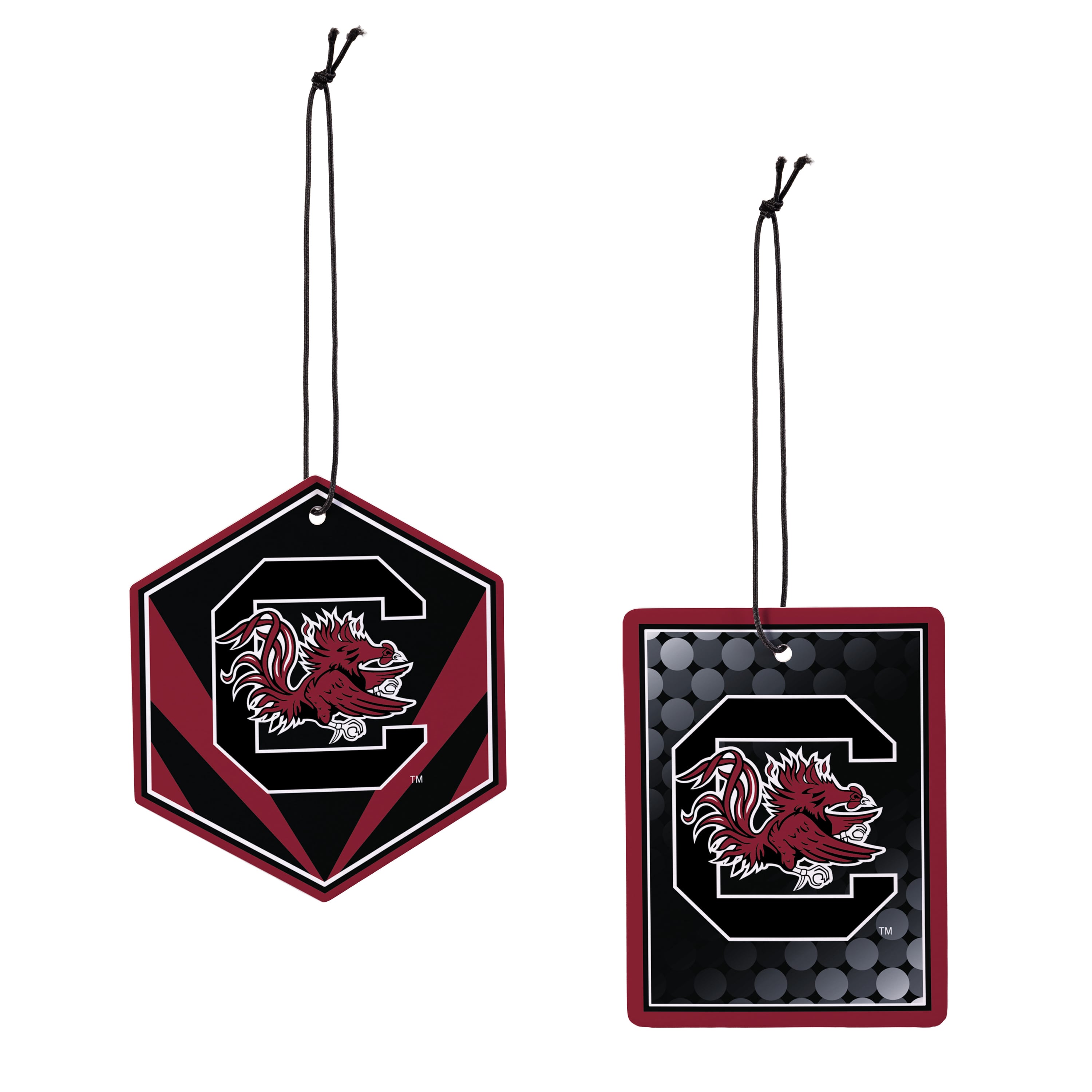 South Carolina Gamecocks Hanging Air Fresheners, Set of 4