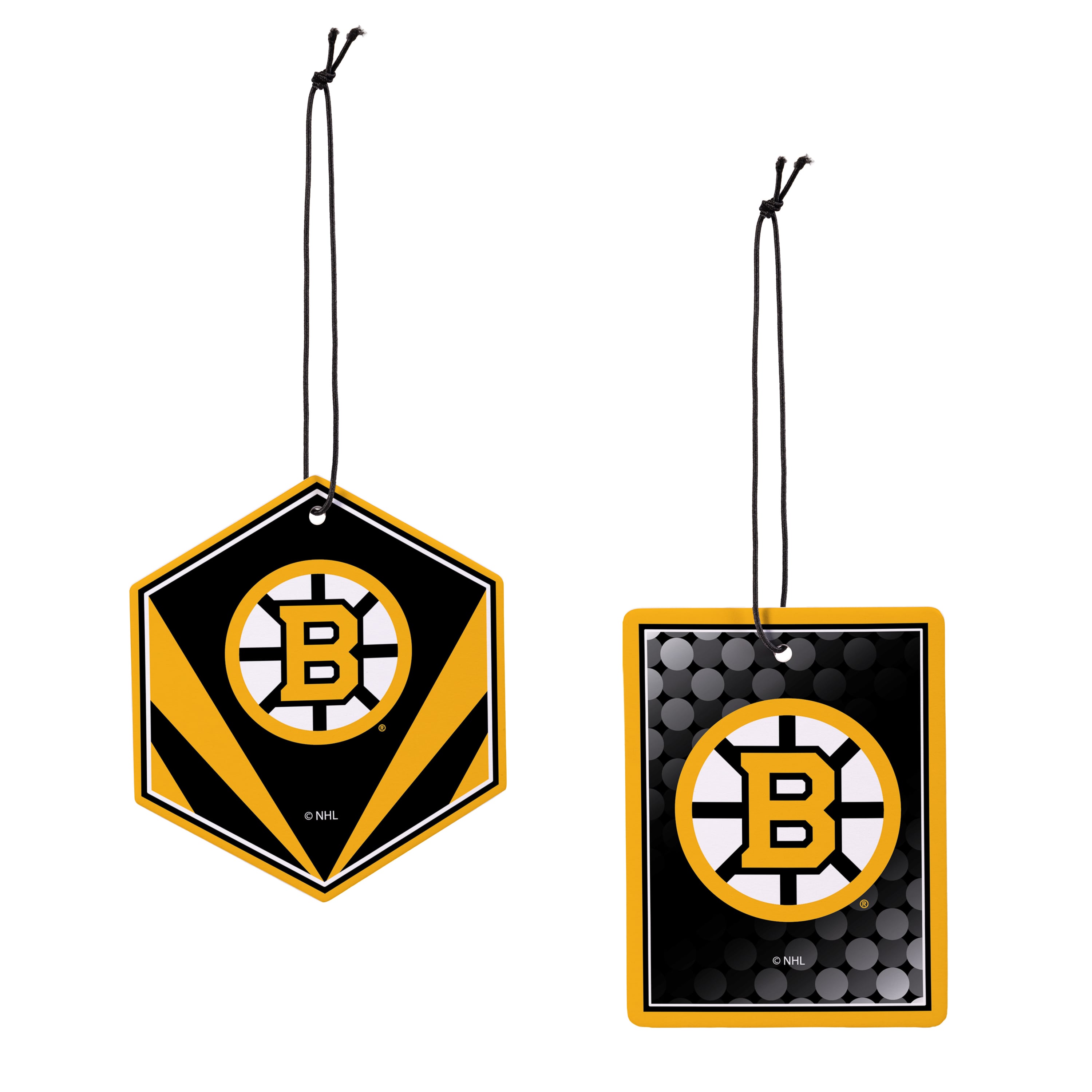 Boston Bruins Hanging Air Fresheners, Set of 4