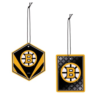 Boston Bruins Hanging Air Fresheners, Set of 4