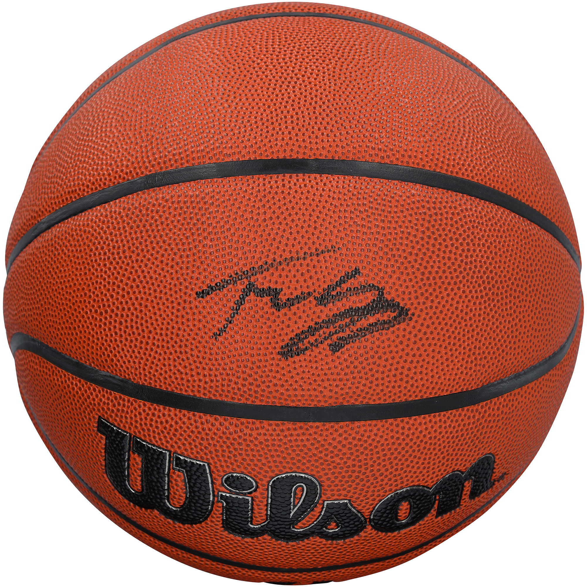 Trae Young Washington Wizards Autographed Wilson Authentic Series Indoor/Outdoor Basketball - Black Ink