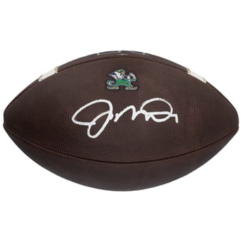Joe Montana Notre Dame Fighting Irish Autographed Big Game USA Authentic Football