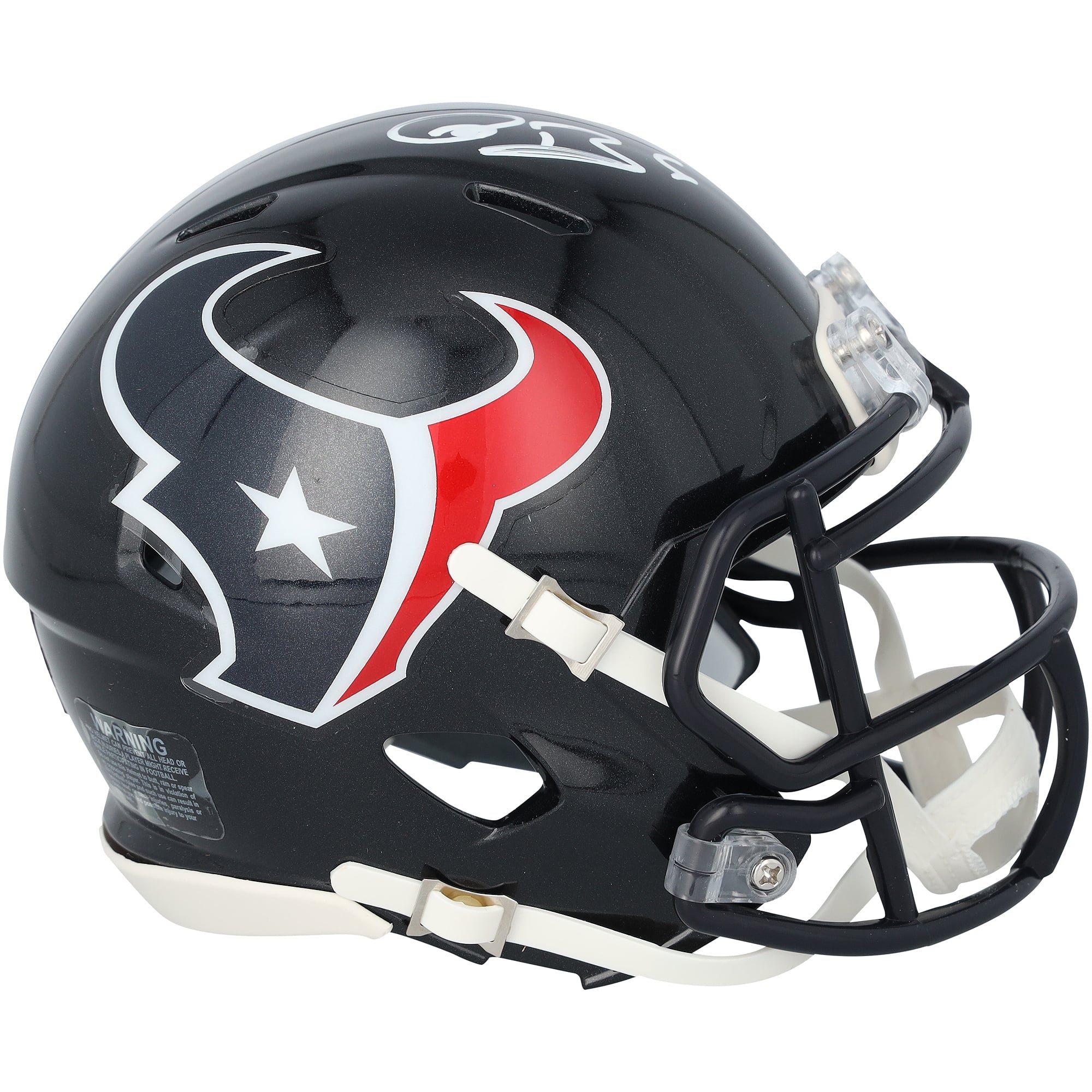 Reed Blankenship Houston Texans Autographed Riddell Speed Mini Helmet