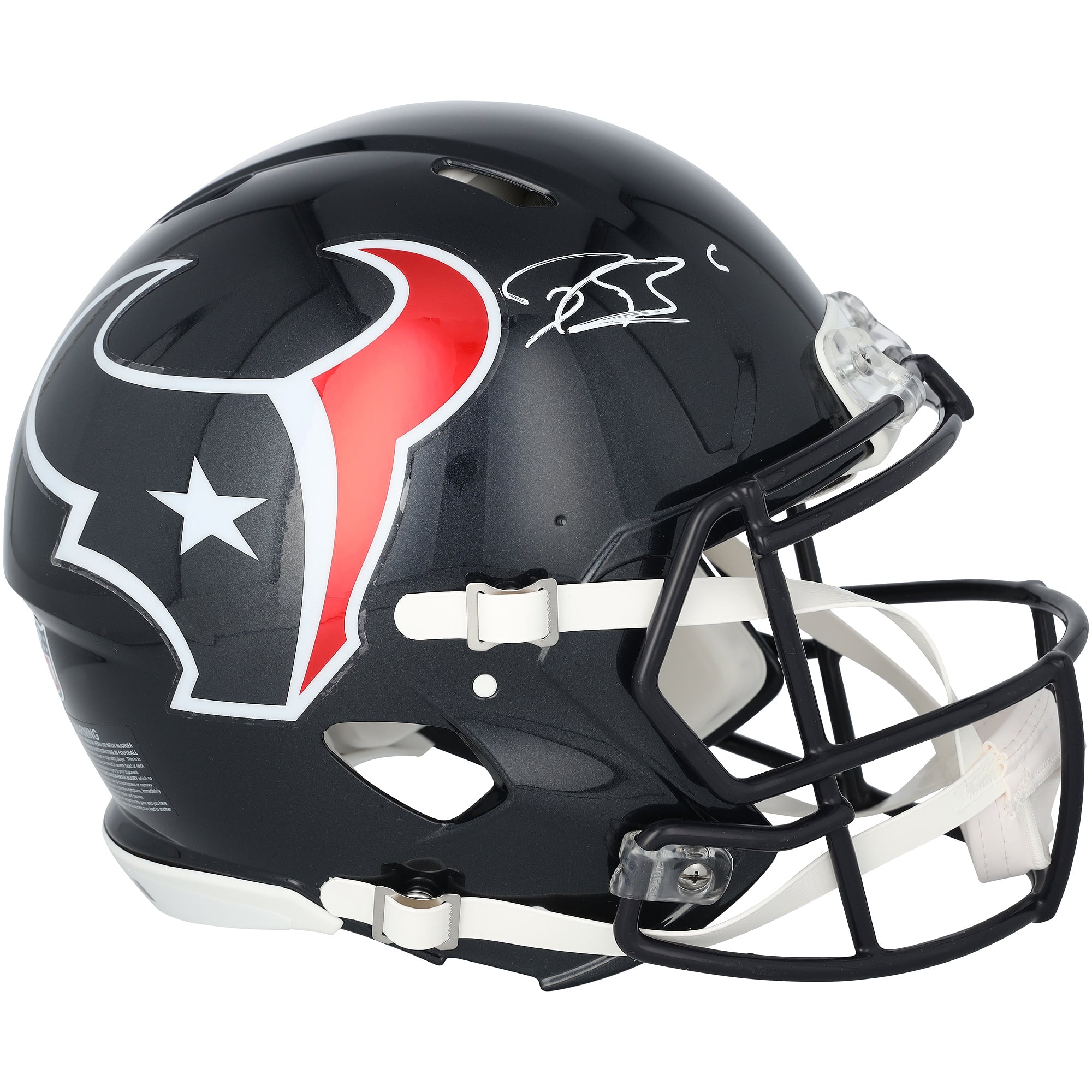 Reed Blankenship Houston Texans Autographed Riddell Speed Authentic Helmet