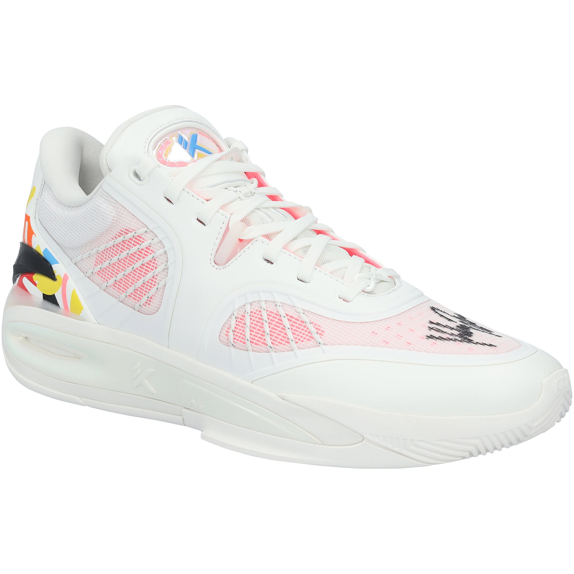 Klay Thompson Dallas Mavericks Autographed Anta KTX Graffiti Shoe