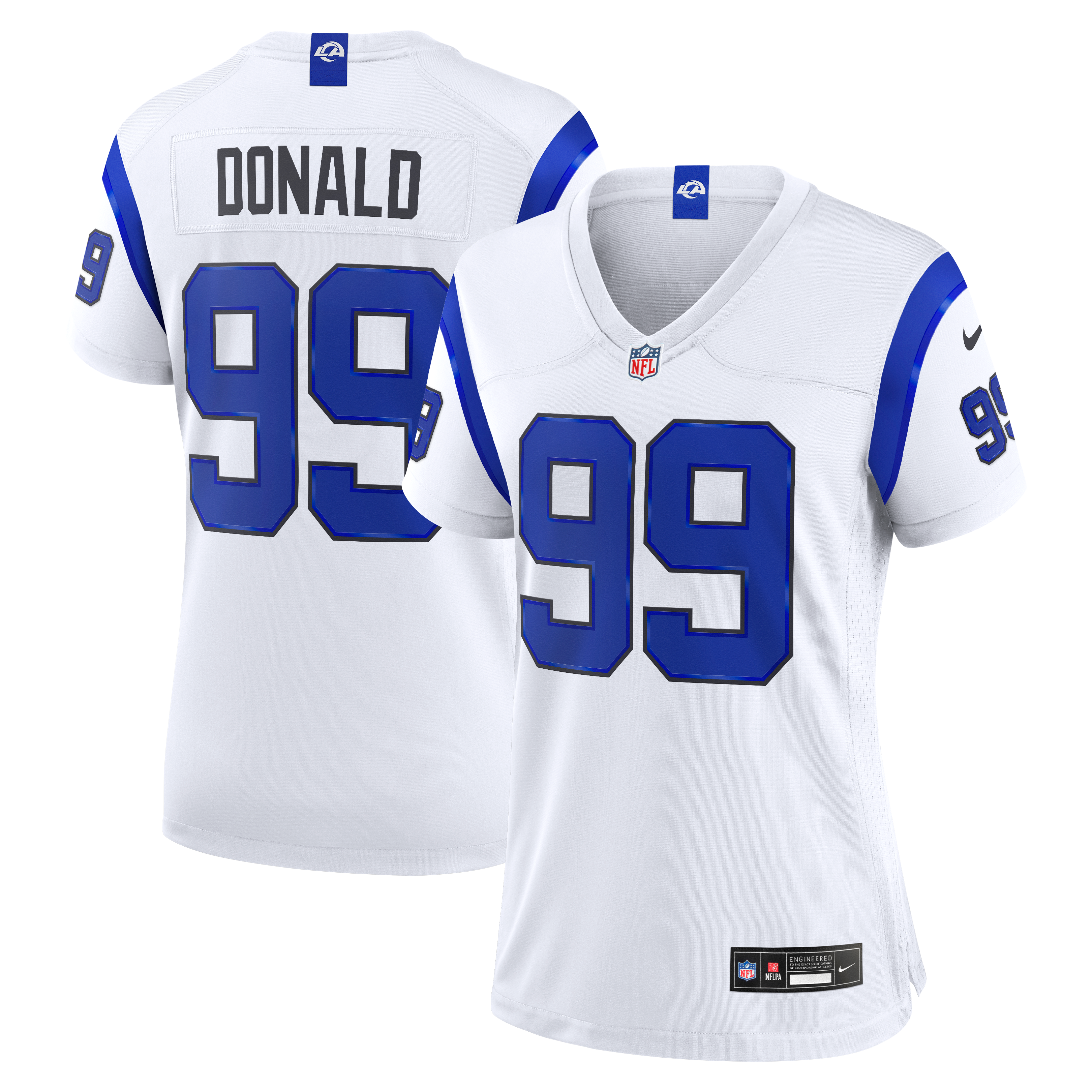 Women's Nike Aaron Donald White Los Angeles Rams Alternate Game Jersey
