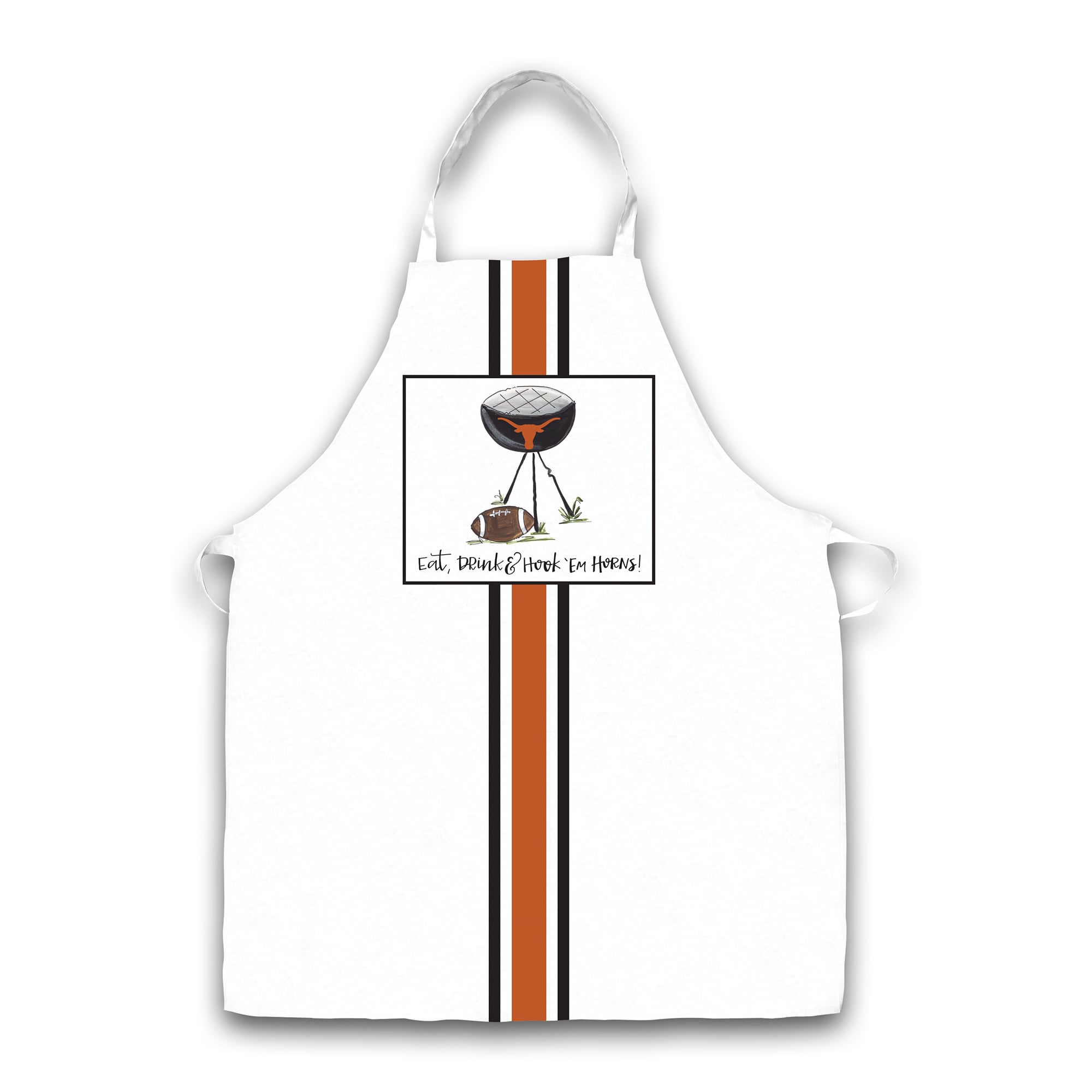 Texas Longhorns Eat Drink & Go Team Apron