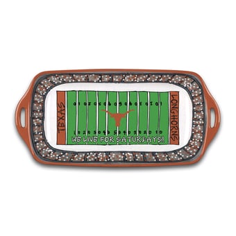 Texas Longhorns Melamine Stadium Platter