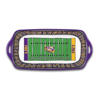 LSU Tigers Melamine Stadium Platter