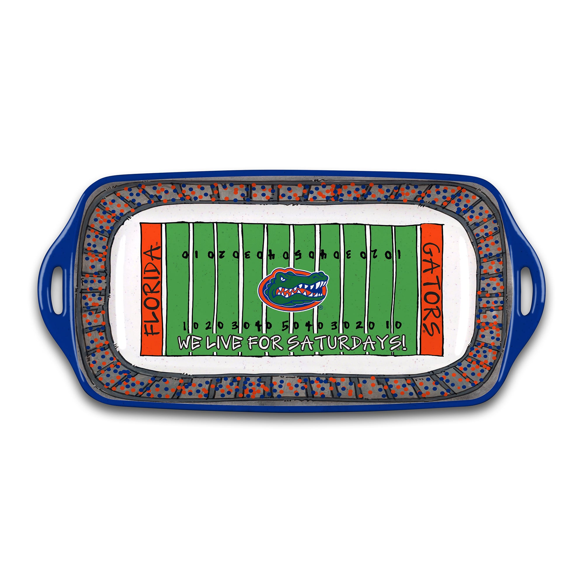 Florida Gators Melamine Stadium Platter