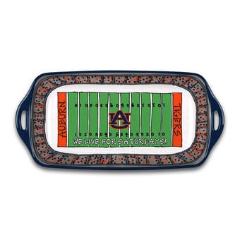 Auburn Tigers Melamine Stadium Platter