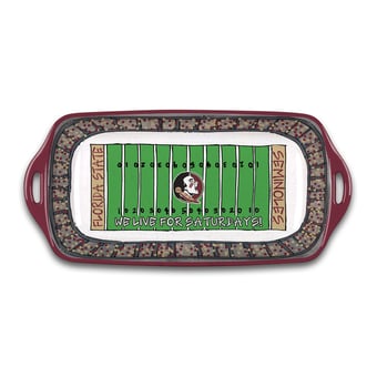 Florida State Seminoles Melamine Stadium Platter