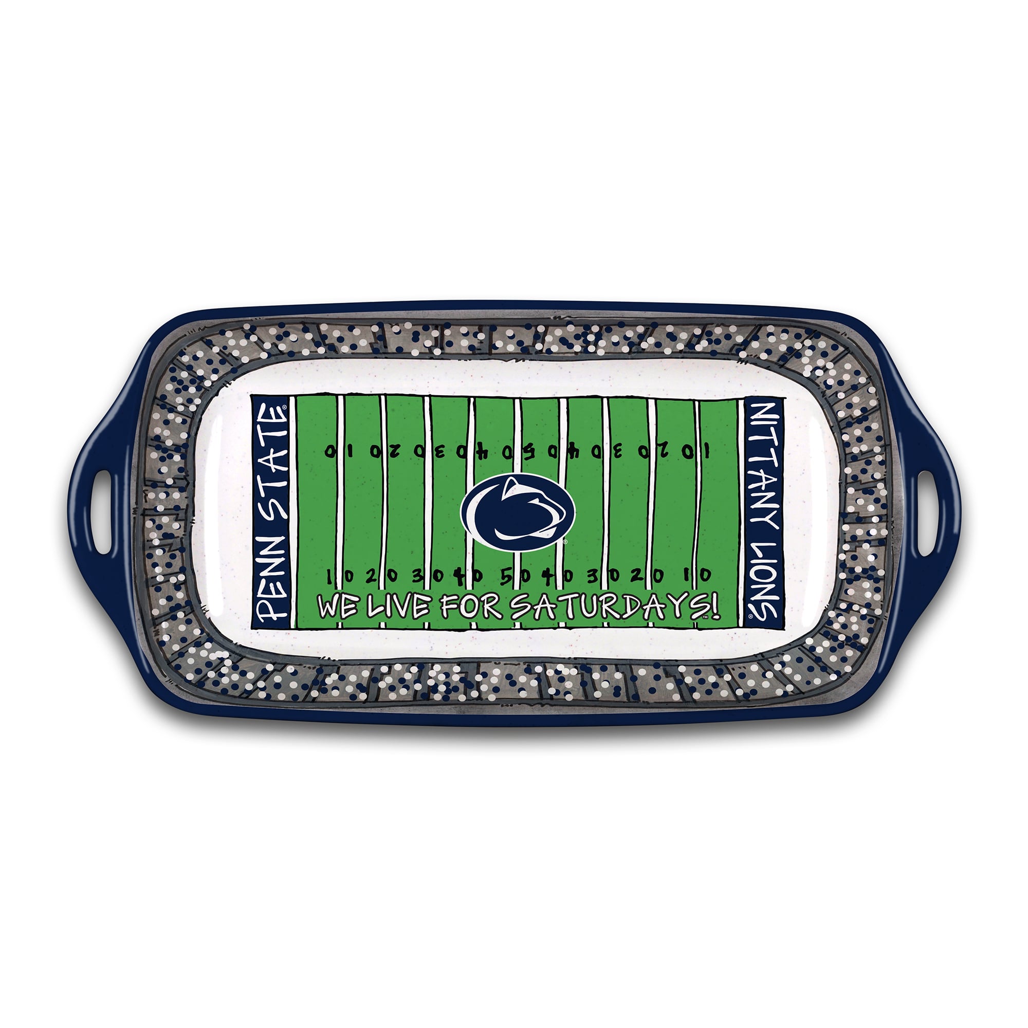 Penn State Nittany Lions Melamine Stadium Platter