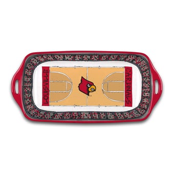 Louisville Cardinals Melamine Stadium Platter