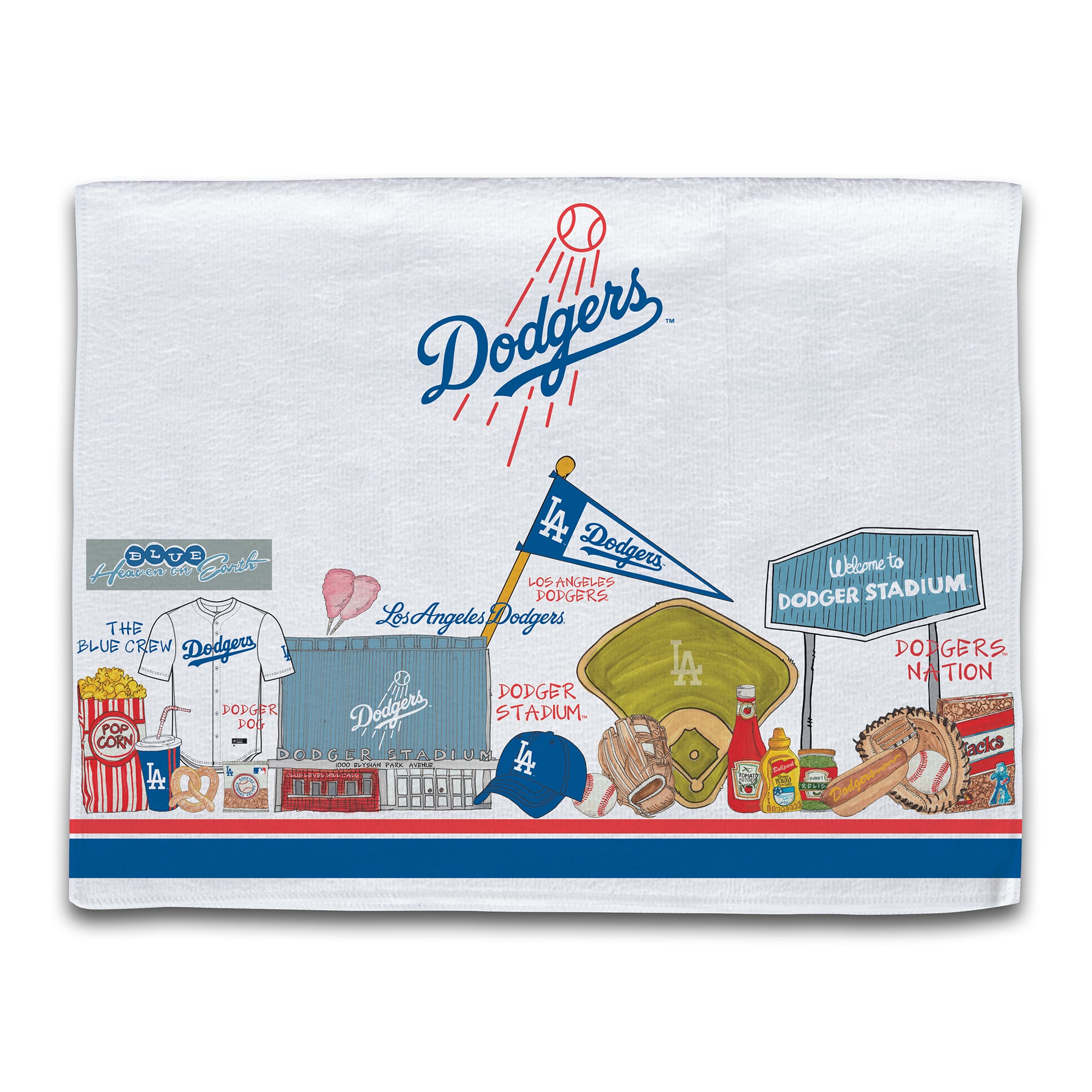 Los Angeles Dodgers Icon Kitchen Towel